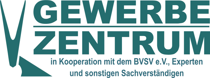 Logo des Gewerbezentrums in Kooperation mit dem BVSV e.V., Experten und sonstigen Sachverständigen – Karanjit Singh ist dort Landesvertretung des Saarlandes